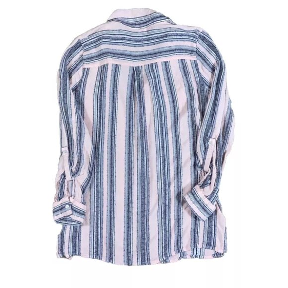 Tea Rose Boutique Pink Embroidered Tunic Top Size Large Popover Long Sleeve - Picture 6 of 6